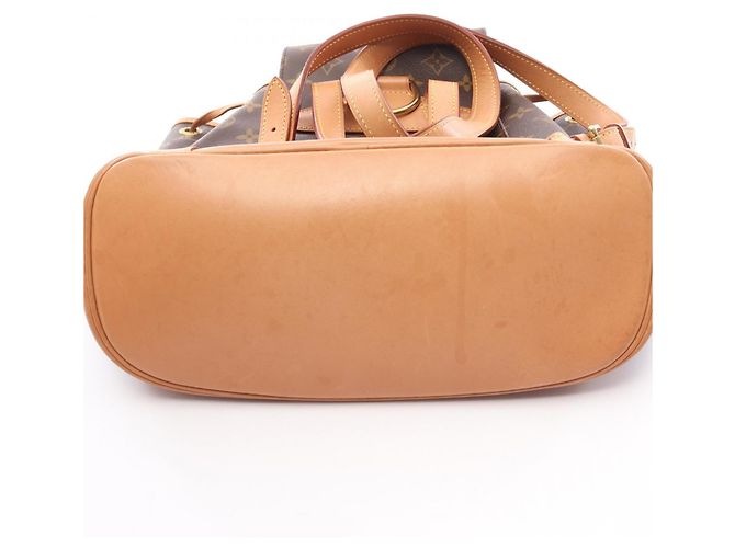 Zaino/borsa Montsouris MM Louis Vuitton Marrone - vista 9