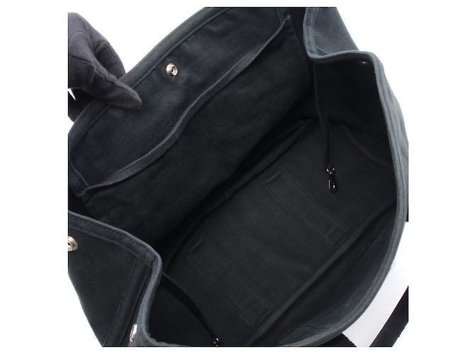 Borsa Hermès Valparaiso MM Nero - vista 3