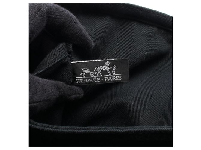 Borsa Hermès Valparaiso MM Nero - vista 4