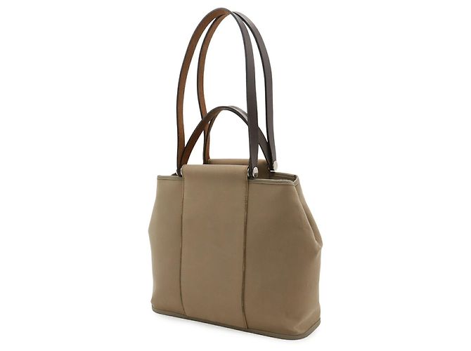 Hermès HERMES Cabag PM Borsa Tote in Beige Mocha - vista 3