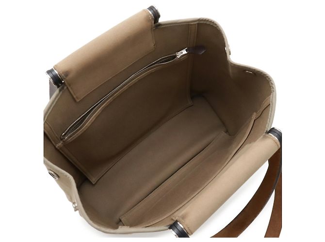 Hermès HERMES Cabag PM Borsa Tote in Beige Mocha - vista 9