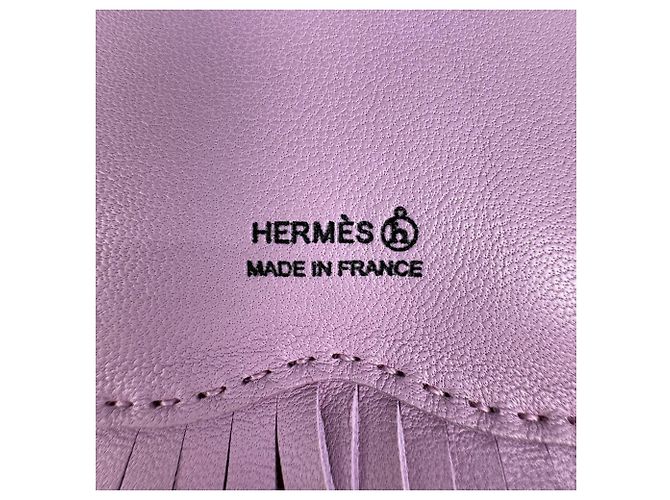 Silk In Portachiavi Petit H Tigre Charm per Borsa Hermès Multicolore Porpora - vista 6