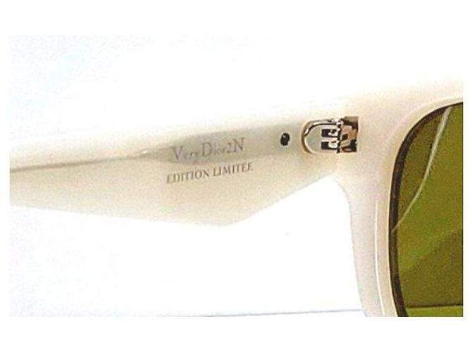 Gafas de sol Christian Dior Very Dior2N Edición Limitada Blanco Metálico - vista 6