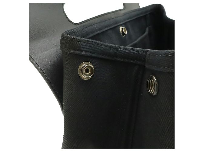 Hermès HERMES Borsa Valparaiso PM/Borsa Tote Nero - vista 7