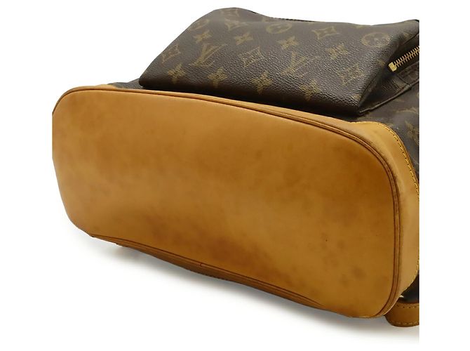 Zaino Montsouris GM in Monogramma Louis Vuitton Marrone - vista 10