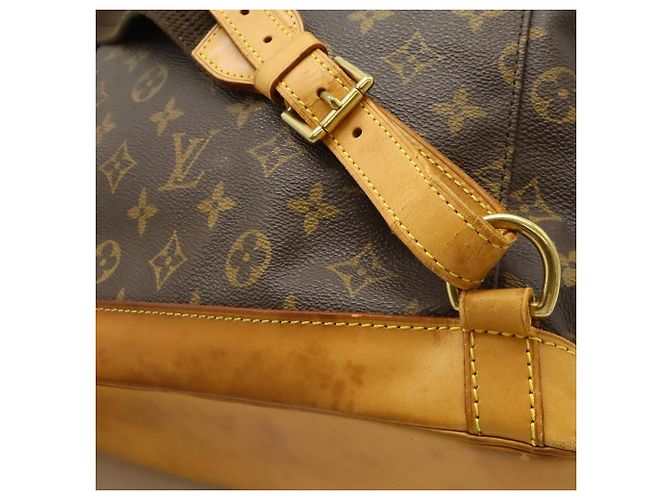 Zaino Montsouris GM in Monogramma Louis Vuitton Marrone - vista 6