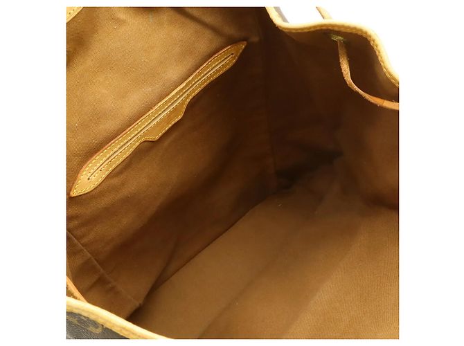 Zaino Montsouris GM in Monogramma Louis Vuitton Marrone - vista 8