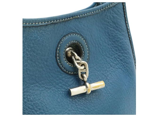 Hermès Borsa a Spalla Pochette Vespa TPM HERMES Blu - vista 10