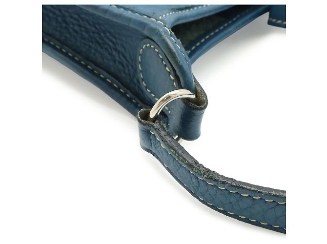 Hermès Borsa a Spalla Pochette Vespa TPM HERMES Blu - vista 7