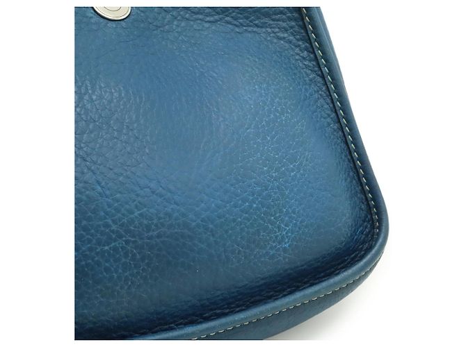 Hermès Borsa a Spalla Pochette Vespa TPM HERMES Blu - vista 9