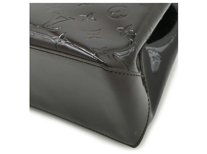 Borsa tote Louis Vuitton Monogram Vernis Wilshire PM Bordò - vista 4