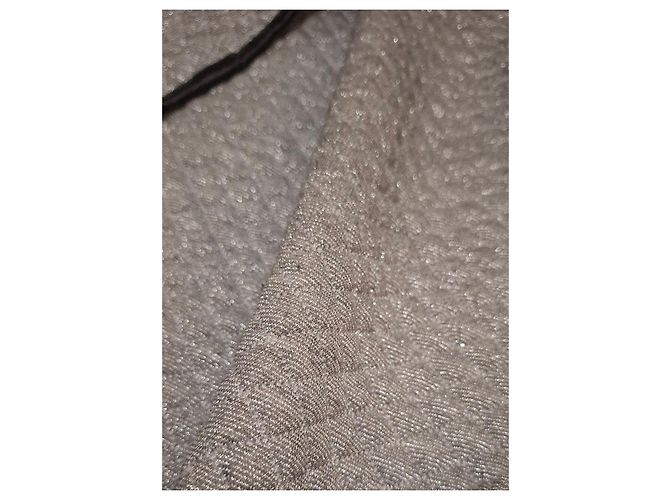 Autre Marque Chaqueta acolchada con cuello alto Gris - vista 5
