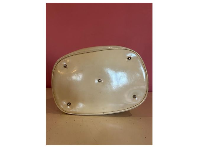 Borsa a secchiello Miss Bamboo di Gucci Giallo - vista 5