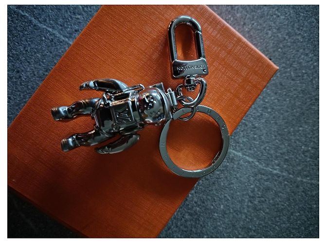 Autre Marque Portachiavi Louis Vuitton Astronauta Argento - vista 5