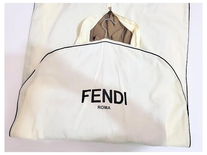 Vestido Fendi de lã marrom - vista 5