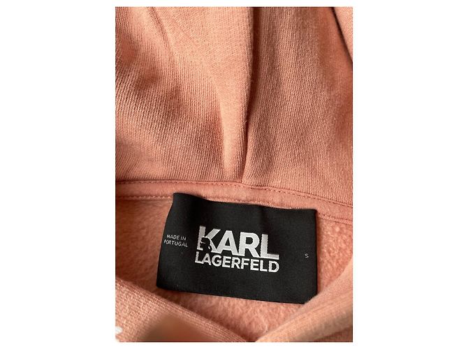Karl Lagerfeld Puderrosa Hoodie – Casual Chic Pink - Ansicht 5