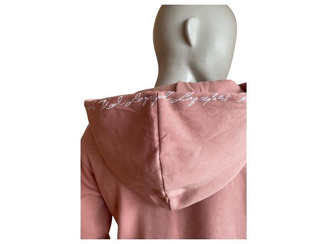 Karl Lagerfeld Puderrosa Hoodie – Casual Chic Pink - Ansicht 6