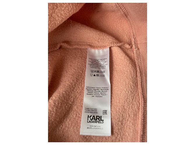 Karl Lagerfeld Puderrosa Hoodie – Casual Chic Pink - Ansicht 7
