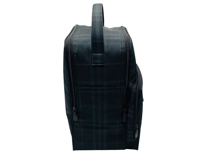 Borsa per scarpe da golf Burberry Classic Nova Check in nero / grigio - vista 2