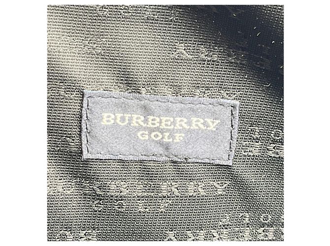 Borsa per scarpe da golf Burberry Classic Nova Check in nero / grigio - vista 7