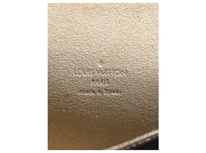 Custodia per occhiali vintage Louis Vuitton Monogram Marrone - vista 2