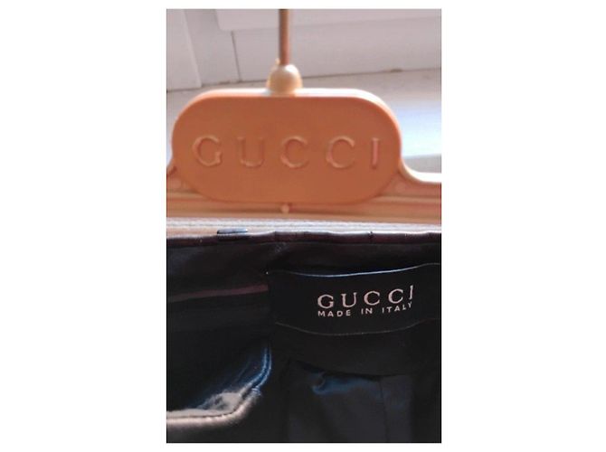 GUCCI Lamb leather pants Black - view 5