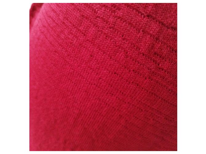 Falda Lápiz Roja Yves Saint Laurent - vista 6