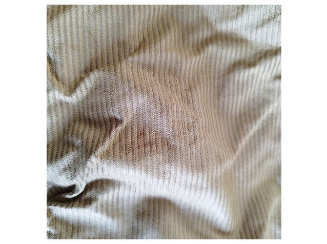 Beige Cord-Ripp Reisetasche Yves Saint Laurent - Ansicht 9