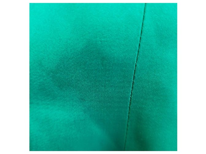 Blazer Verde de Acetato Yves Saint Laurent - vista 10