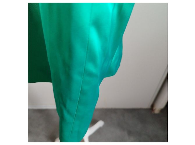 Blazer Verde de Acetato Yves Saint Laurent - vista 2