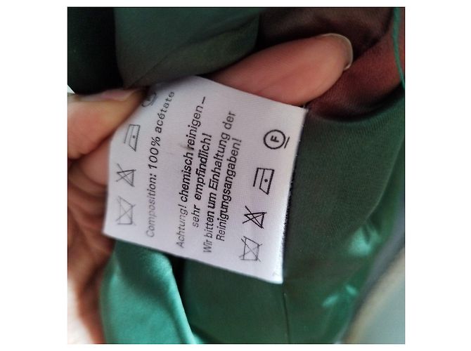 Blazer Verde de Acetato Yves Saint Laurent - vista 6