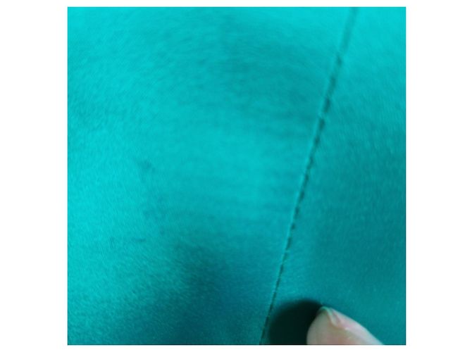 Blazer Verde de Acetato Yves Saint Laurent - vista 9