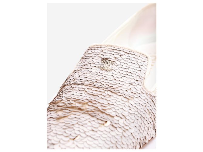Chanel Mocassini in paillettes rosa - EU 36.5 - vista 4