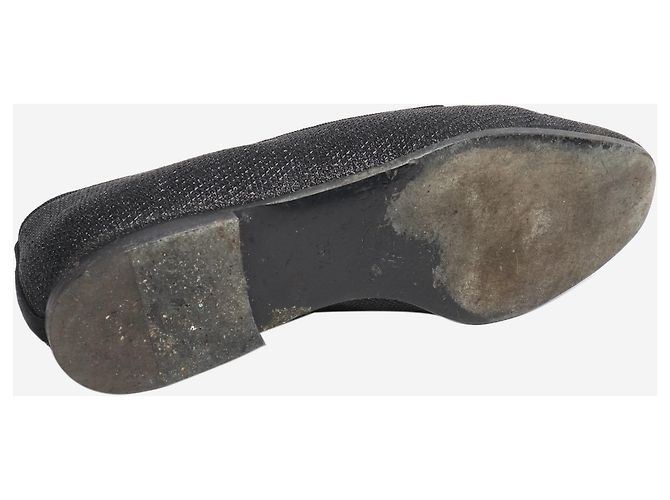 Chanel Mocassini neri scintillanti - taglia EU 36,5 Nero - vista 6