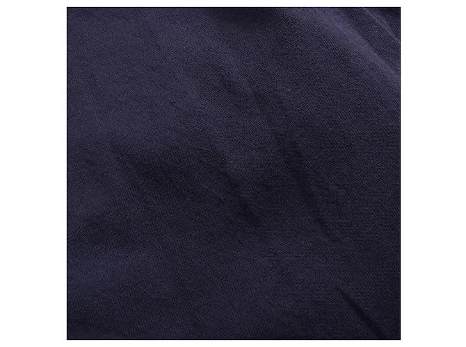 Vestido de algodón y nylon Hermès Azul Azul marino - vista 7