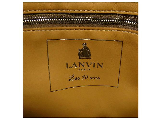 LANVIN Tasche Schwarz Marineblau - Ansicht 5