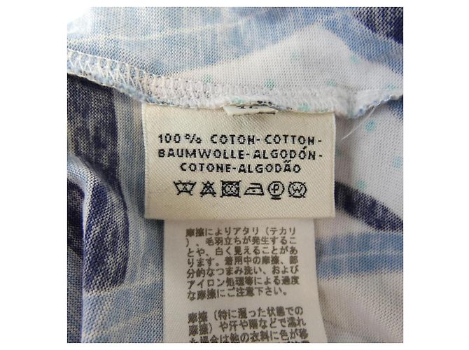 Camiseta de jersey CARRIAGE de WASHINGTON de Hermès Blanco Azul Verde - vista 3