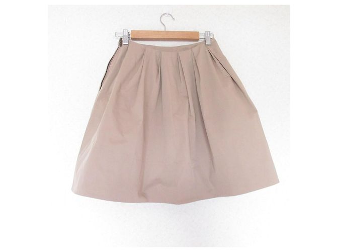 Autre Marque Falda con pliegues FOXEY NEW YORK Beige - vista 2