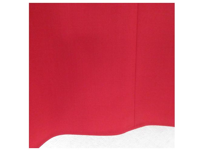 Autre Marque Falda acampanada de seda elástica sin título Roja - vista 4
