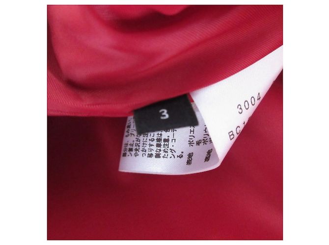 Autre Marque Falda acampanada de seda elástica sin título Roja - vista 7