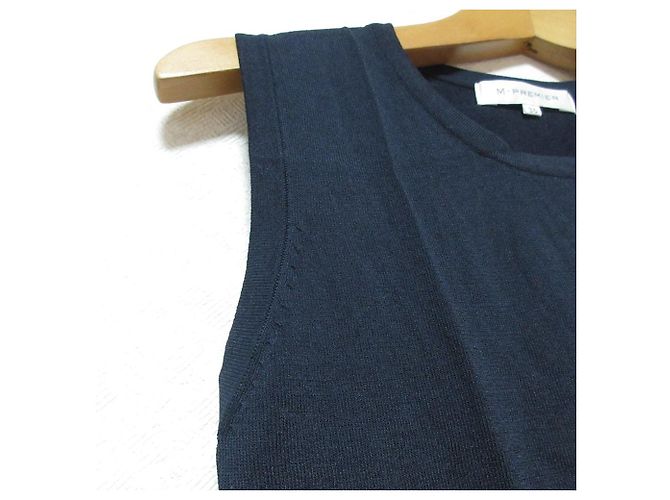 Autre Marque Conjunto de Cárdigan M-premier de Punto 2en1 Azul Azul marino - vista 10