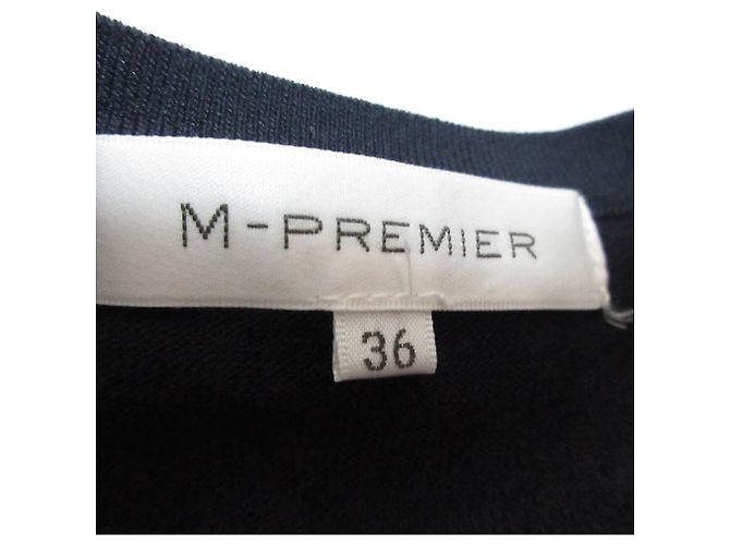 Autre Marque Conjunto de Cárdigan M-premier de Punto 2en1 Azul Azul marino - vista 15