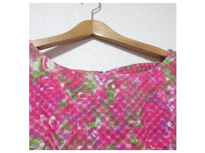 Vestido de bordado Sybilla Rosa - vista 3