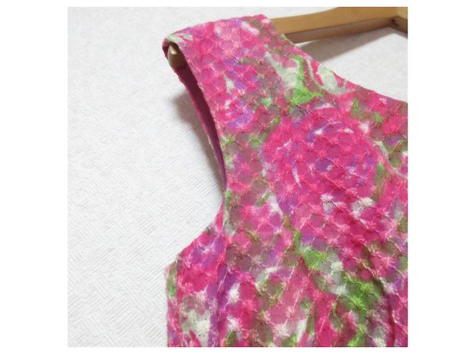 Vestido de bordado Sybilla Rosa - vista 4