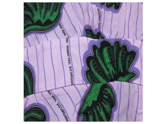 Autre Marque Vestido a Rayas Tara Jarmon Púrpura - vista 5