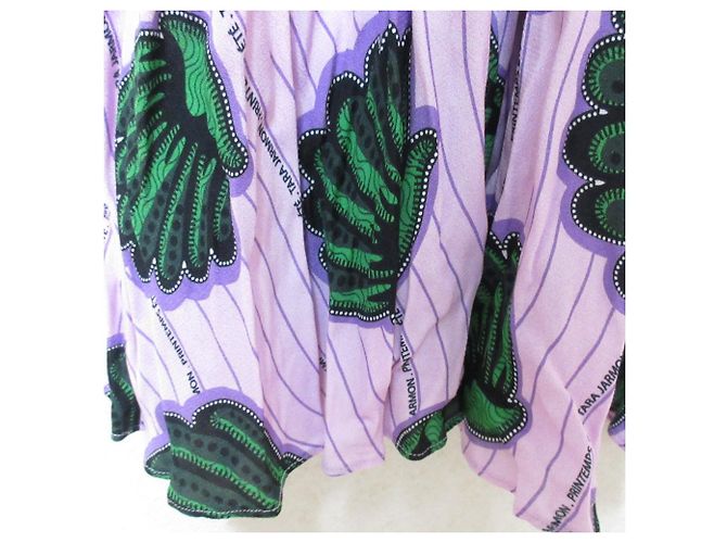 Autre Marque Vestido a Rayas Tara Jarmon Púrpura - vista 6