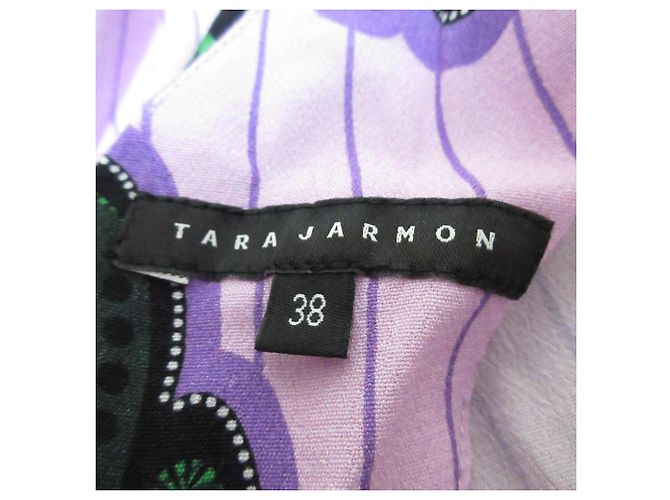 Autre Marque Vestido a Rayas Tara Jarmon Púrpura - vista 7