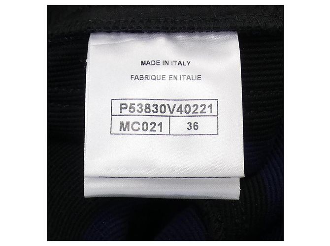 Pantaloni Chanel Blu - vista 4