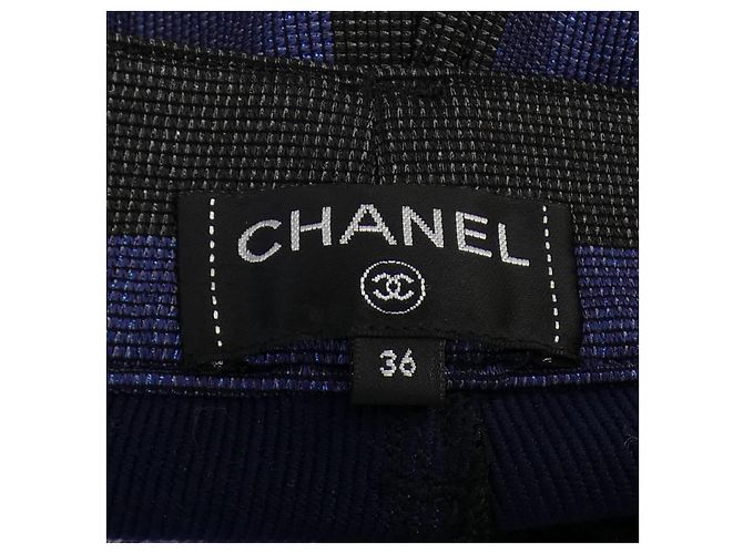 Pantaloni Chanel Blu - vista 5