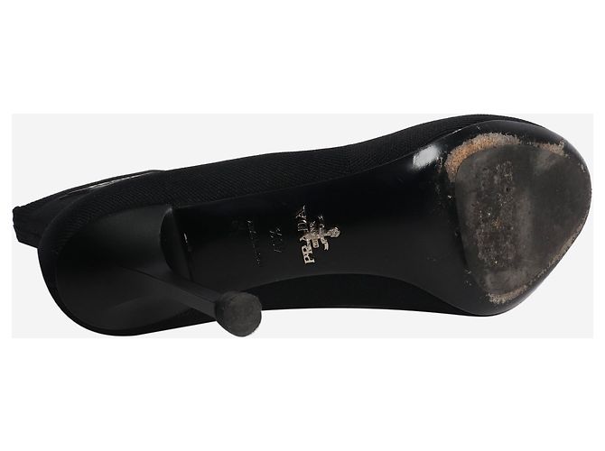 Prada Botas de calcetín negras - EU 40.5 Negro - vista 5